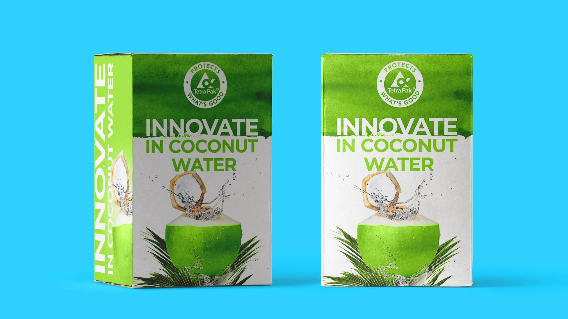 Coconut water packaging